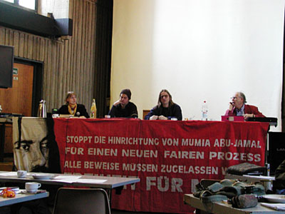 Netzwerktreffen im April - Anette Schiffmann, Gtz Steger, Michael Schiffmann, Victor Grossman